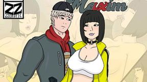 Argentine cartoon babe gets huge Asian cock in her wet slit