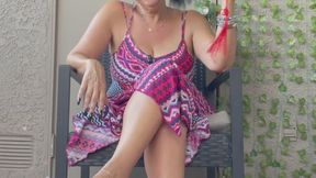 Naughty Teacher Flip Flop Freak Training