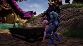 troll fucks elf - warcraft porn parody