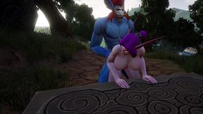 troll fucks elf - warcraft porn parody
