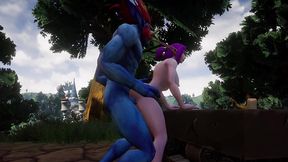 troll fucks elf - warcraft porn parody