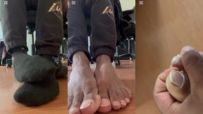male foot workship - wesley bull