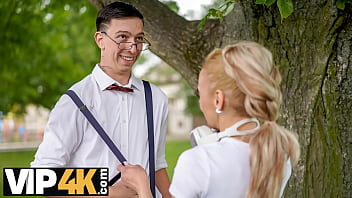 Czech MILF seduces young stud after morning run
