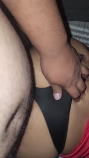They put the thong on my side