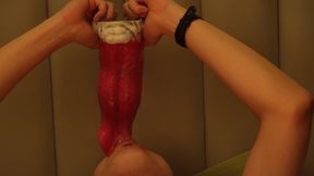 Deep throat 10 inch monster dildo