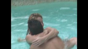 part 1, Rachel in erotic pool spanking