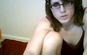 Teen next door plays with cock