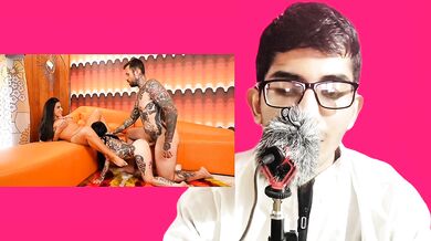 Hot Milfs Enjoying Threesome Rough Sex. Reaction Video.