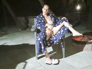 REAL AMATEUR Dogging Hotwife invites stranger to bang her outdoors.