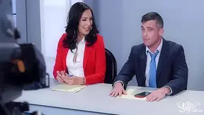 Naughty Brunette Chanel Santini Cannot Resist Lance Harts Big Stiff Cock