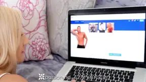 Sexy Jade Amber fucks online hunk for st patricks day