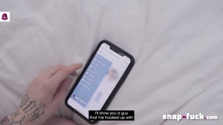 GUY FOOLED! my fat girlfriend gives blowjob instead of me! (French Vlog)! SNAP-FUCK