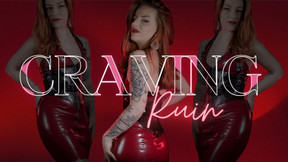Craving Ruin: British Domina In Red Latex Gives You Mind Fuck **** Gooning Ruined Orgasm Instructional JOI Jerk Off Instruction Orgasm Control Denial Goon Edging Games