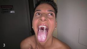 a207 gh fit chick with athletic body sucking machine goes without a mask 1st visit