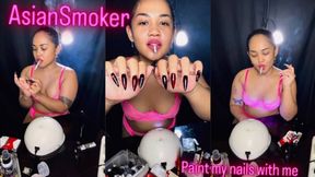 Paint my nails with me