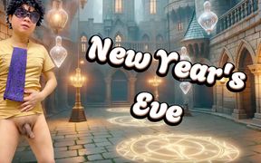 His Good Way to Start a Year with Cock in His Mouth