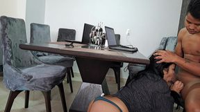 Mature Cheater Sucks My Dick