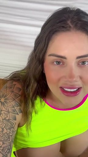 Emotional moment from "sucking, fucking and creampie a stranger I met on a dating app - Sara Blonde"