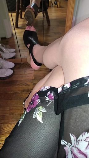 Pantyhose crossdresser. Some videos I put together