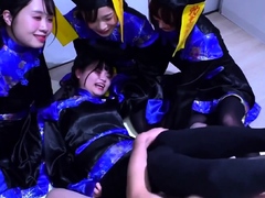 Actual amateurs filming themselves having group sex