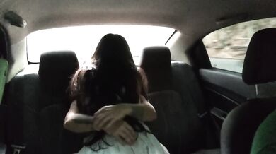 lesbians fuck in my car on the way home.
