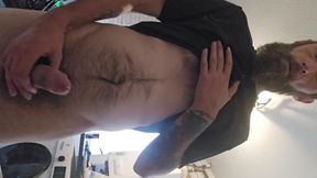 Masturbating in the Kitchen