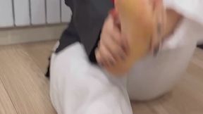 Karate kicks and beating a guy at full strength