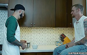 Romeo Davis shares intimate anal sex with Ryan Jordan