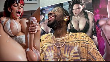 Transgender teen with big breasts and a large, hard cock gets ass-fucked