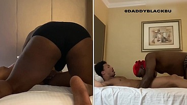 DADDYBLACK FUCKING WITH TOMMY BLUZ