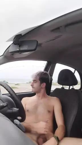 Wanking in the Parking and Cum