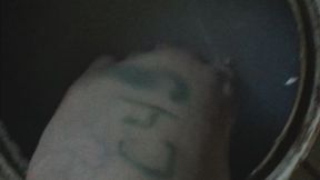 FOOT IN PAINT LEFT