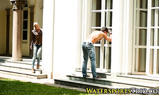 Piss soaked hardcore fuck