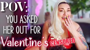 POV CENSORED: you Asked Her Out For Valentine's | betasafe Femdom Laughing Humiliation | Mean Girl MILF Goddess | Mz Dela Florez