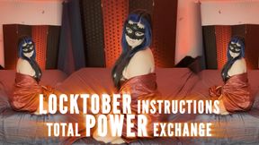 Locktober Instructions: Total Power Exchange