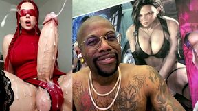 stepmommy blasts thicc cum loads before she’s about to punish you, ai generated