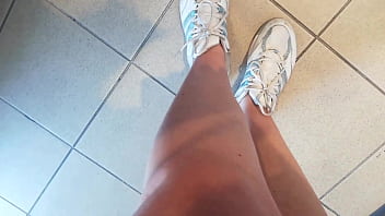 Big ass in public dressing room 4K