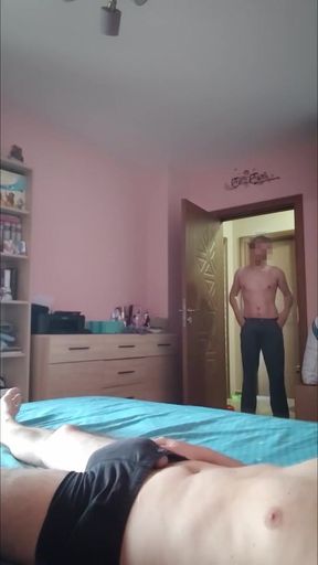 Key moment from &quot;My Roommate Caught Me Jerking Off&quot;