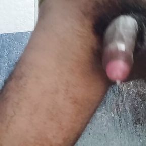 Desi boy jerking in bathroom