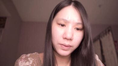 Asian cutie turns lover into slave while reading her favorite book