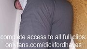 Your new co-worker hazes you with the fart closet!