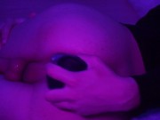 Silly boy falls for big knotted dildo,while dreaming of a real man