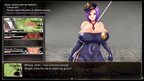 karryn s prison silent walkthough [pornplay hentai game] ep.7 first bad end after a men bathroom dirty ganbang