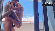 Varanda, calor carioca e um cruzeiro que não deixou nada faltar.