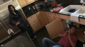 sophia lomeli fucks the repair man behind her husband s back