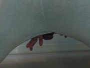 on my BALLS the HEAVIEST STRETCHER you can Buy! ** SOFT DICK / DRIPPY BALLS **