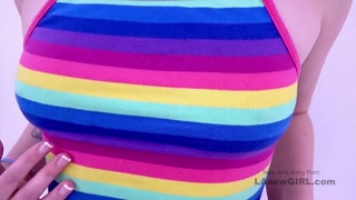 New cute blonde gets creampied at modeling audition