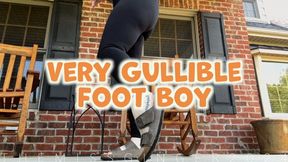 Very Gullible Foot Boy