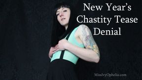 New Year's Chastity Tease Denial