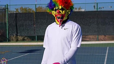 Gibby The Tennis Player Smashes Slim thick chick Red Head Pawg